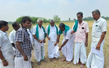 டெல்டாவில் இந்தியா-அமெரிக்க வர்த்தக ஒப்பந்த நகலை தீயிட்டு கொளூத்தி போராட்டம்