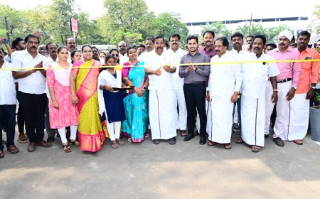 திருச்சி மேற்கு தொகுதியில் ரூ.14.41 கோடியில் பல்வேறு நலத்திட்ட பணிகள்; அமைச்சர் கே என் நேரு திறந்து வைப்பு