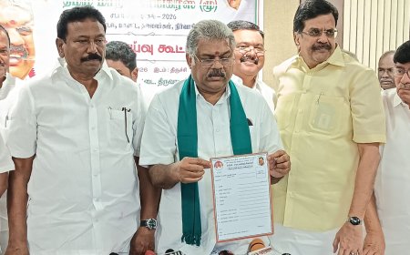 திமுக கூட்டணியில் தேமுதிக இணைந்தது மக்களின் மனநிலைக்கு நேர்மாறாக உள்ளது - திருச்சியில் ஜி.கே .வாசன்