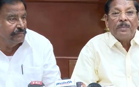 2016-ல் லாரிகளில் பிடிபட்ட ரூ.570 கோடி வழக்கில் 10 ஆண்டுகள் ஆகியும் சிபிஐ எஃப்ஐஆர் பதிவு செய்யவில்லை;தேர்தல் நேரத்தில் திமுக இமேஜை கெடுக்க சூழ்ச்சி- கேஎன்.நேரு, ஆர்.எஸ்.பாரதி கூட்டாக அறிவிப்பு