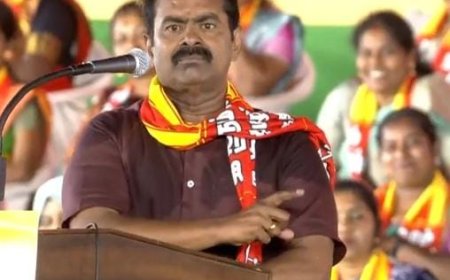 எப்படி திருடுவது என்பதை ஒரே இடத்தில் கற்ற இரண்டும் ஒரே கட்சிதான்;திமுக, அதிமுகவை விமர்சித்த சீமான்