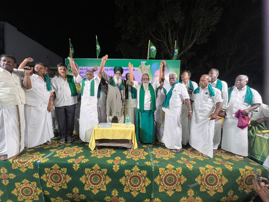 மத்திய அரசு அமெரிக்காவிற்கு அடிபணிந்து விவசாயிகளுக்கு எதிரான வகையில் வர்த்தக ஒப்பந்தத்தில் கையொப்பம்  - ஜக்ஜித்சிங் தல்லேவால் குற்றச்சாட்டு