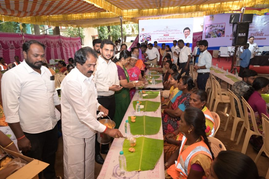தூய்மை பணியாளர்களுக்கு முதல்வரின் உணவுத் திட்டம் விரிவாக்கம் ; திருச்சியில் 3,243 பணியாளர்கள் பயன்பெறுவர்