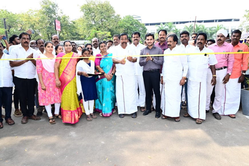 திருச்சி மேற்கு தொகுதியில் ரூ.14.41 கோடியில் பல்வேறு நலத்திட்ட பணிகள்; அமைச்சர் கே என் நேரு திறந்து வைப்பு