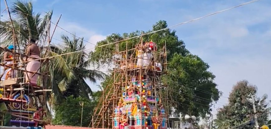 எல்லை முனியாண்டவர் கோவில் கும்பாபிஷேக விழா கோலாகலம்