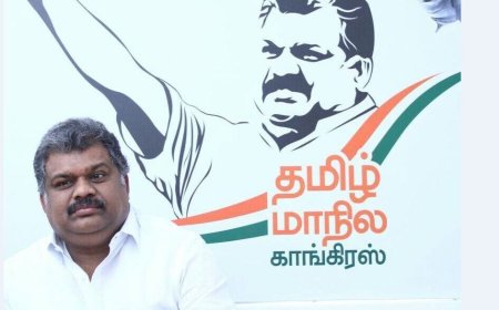 த மா கா வேட்பாளர்களை அறிவித்த ஜி.கே.வாசன்