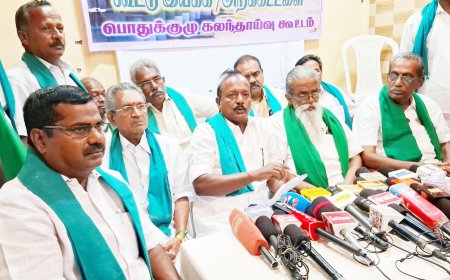 சட்டமன்றத் தேர்தலில் பாஜக அணிக்கு வாக்களிக்க மாட்டோம்-தமிழ்நாடு விவசாய சங்கங்களில் கூட்டு இயக்கம் அறிவிப்பு