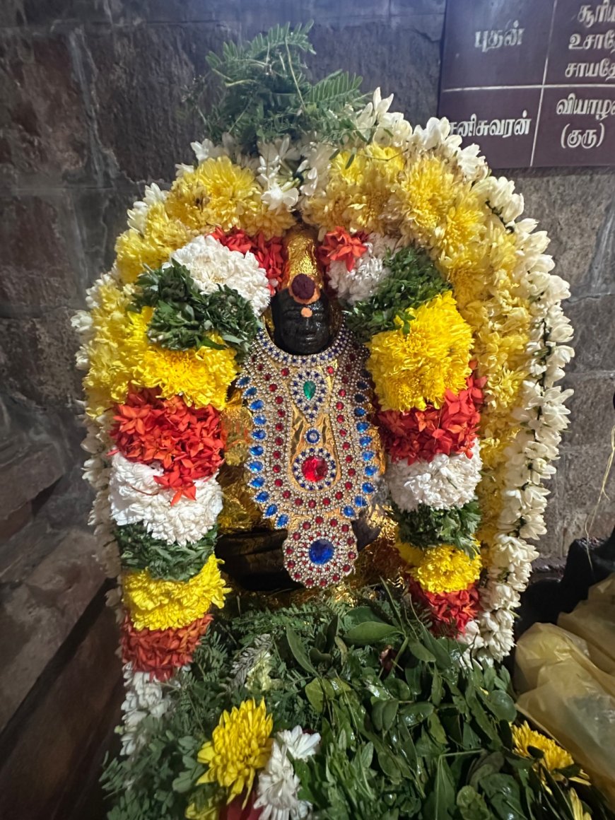 திருச்சி திருநெடுங்களநாதர் ஆலயத்தில் சனிப்பெயர்ச்சி உற்சாகம்