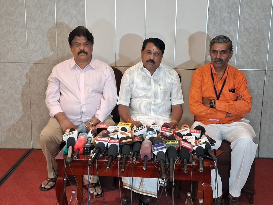 இந்தியாவில் கேஸ் சிலிண்டர் தட்டுப்பாடு எனக் கூறுவது மிகப்பெரிய பொய் - திருச்சியில் பாஜக தலைவர் நயினார் நாகேந்திரன்