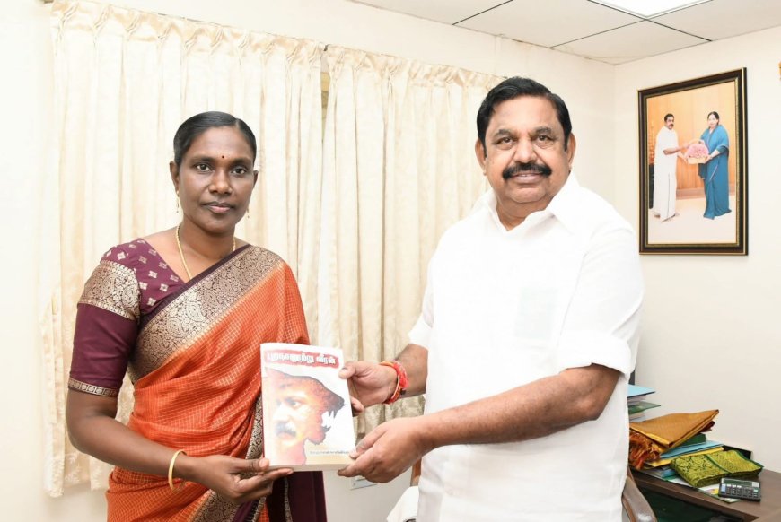 ஒரு தமிழனின் தலைமையில் இயங்கவே அதிமுகவில் இணைந்தேன்- நாதக முன்னாள் பேச்சாளர்  காளியம்மாள்