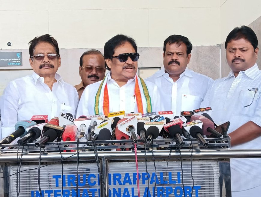 கூட்டணி குறித்து தற்போது கருத்து சொல்ல முடியாது; வாய்ப்பு கிடைத்தால் மீண்டும் எம்.பி ஆக ஆசை-திருச்சியில் முன்னாள் எம்பி திருநாவுக்கரசர்