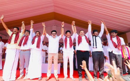 சந்திரமுகியாக மாறிவிட்ட பழனிசாமி; பாஜகவிடம், அதிமுகவை உள்வாடகைக்கு விட்டுள்ளார் பழனிச்சாமி  - திருச்சியில் ஸ்டாலின்