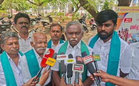முல்லைப் பெரியாறு,காவிரி பெற்ற உரிமைகளை பறிகொடுக்கும் திமுக - தேர்தல் களத்தில் திமுகவை விவசாயிகள் புறக்கணிப்பார்கள்-பி.ஆர்.பாண்டியன்