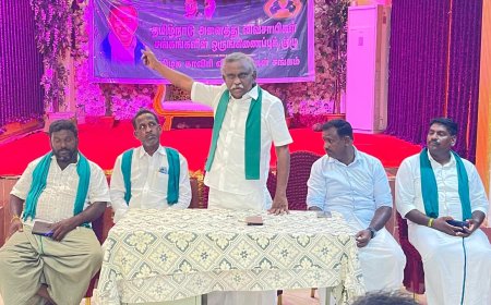 நாகை மாவட்டத்தை பெட்ரோலிய இரசாயன மண்டலமாக 2021 ல் திமுக அறிவிப்பு-பி.ஆர். பாண்டியன் கண்டனம்