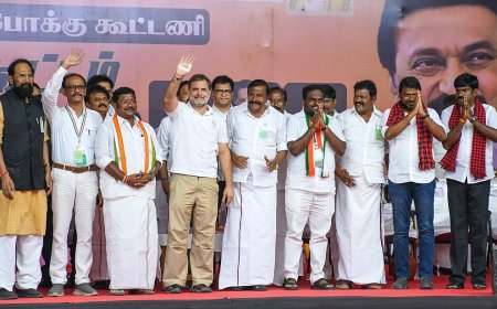 டெல்லியில் உங்களுக்கான பாதுகாவலன் நான் - துறையூரில் ராகுல்