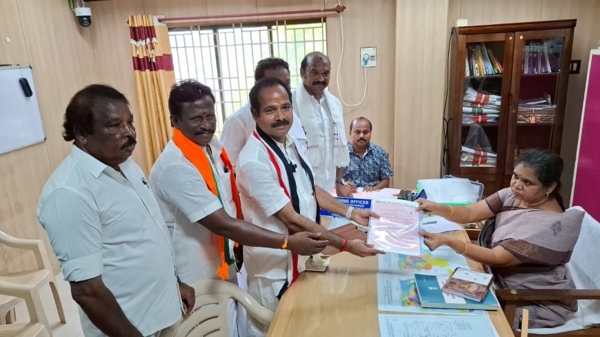 கிராமசபை கூட்டம் நடத்தி மக்களின் அடிப்படை பிரச்சனைகளுக்கு தீர்வு காண்பேன் - ப.குமார் 