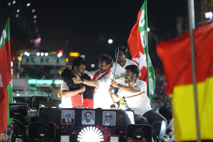 எனது வெற்றியை விட நண்பன் மகேஷின் வெற்றி எனக்கு மிக முக்கியம் - உதயநிதி ஸ்டாலின் 