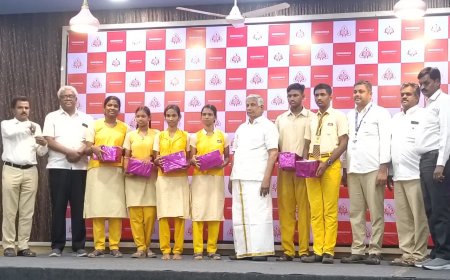 செல்லம்மாள் பள்ளி மாணவிக்கு குவியும் பாராட்டுகள்... 