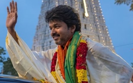 தடைகளைத் தகர்த்து நாளை முதல்வராக பதவியேற்கிறார் விஜய்;வரும் 13-ஆம் தேதிக்குள் பெரும்பான்மையை நிரூபிக்க வேண்டும் - ஆளுநர் அர்லேகர்