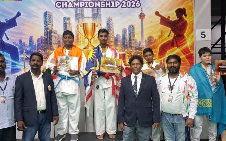 20 நாடுகள் பங்கேற்ற போட்டியில் திருச்சி மாணவர் அபார சாதனை ; குவியும் பாராட்டுகள் 