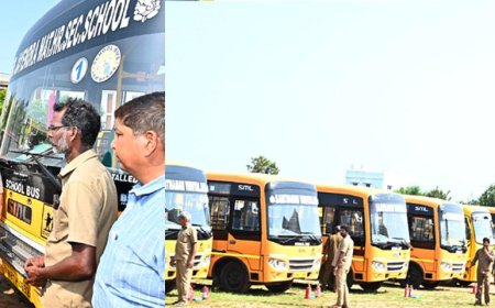 குழந்தைகளின் கனவுகளை சுமந்து செல்லும் “கேர்டேக்கர்கள்” வாகன ஓட்டிகள் தான்- ஆட்சியர்