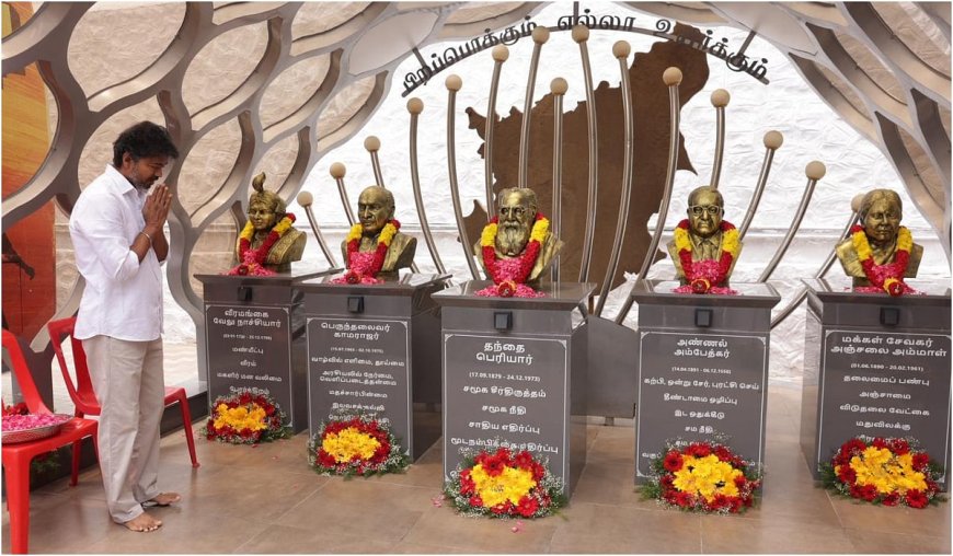 தவெக சட்டமன்றக் குழு தலைவராக விஜய் தேர்வு; நாளை ஆளுநரை சந்திக்கும் விஜய் 