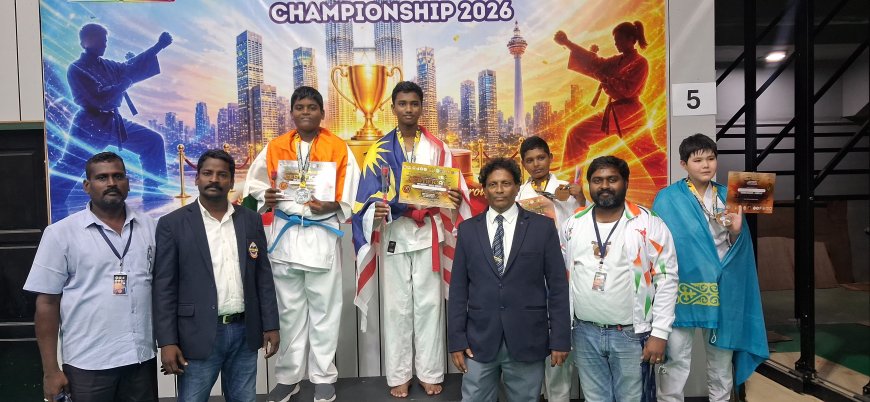 20 நாடுகள் பங்கேற்ற போட்டியில் திருச்சி மாணவர் அபார சாதனை ; குவியும் பாராட்டுகள் 