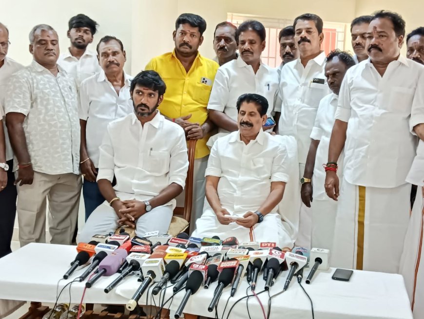 ஆட்சி செய்தவர்கள் எல்லாவற்றையும் அள்ளி சென்று விட்டனர்; விரைவில் திருச்சி வருகிறார் விஜய் - கு.ப.கிருஷ்ணன்