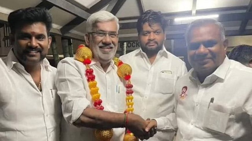 தவெகவில் இணைந்தார் முன்னாள் அமைச்சர் வெல்லமண்டி நடராஜன் 