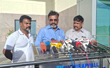 எம்.எல்.ஏக்கள் ராஜினாமா செய்வது தமிழ்நாடு அரசியலுக்கு ஆரோக்கியமானது அல்ல- திருச்சியில் திருமாவளவன்