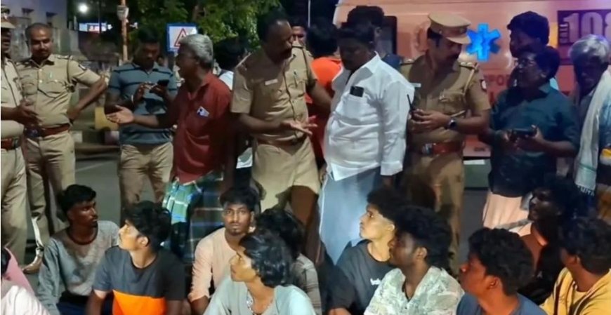 திருச்சியில் சிறுமிக்கு மது ஊற்றி பாலியல் அத்துமீறல்? வாகன ஓட்டுனருக்கு தர்ம அடி 