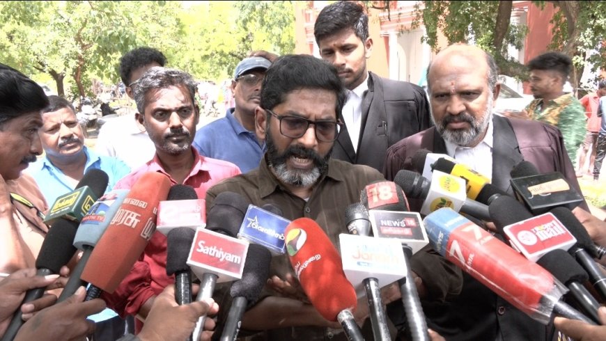 தொல்.திருமாவளவன் முதல்வராவதை எடப்பாடி பழனிசாமி தடுத்தார் - யூடியூபர் சவுக்கு சங்கர் அதிரடி பேச்சு 