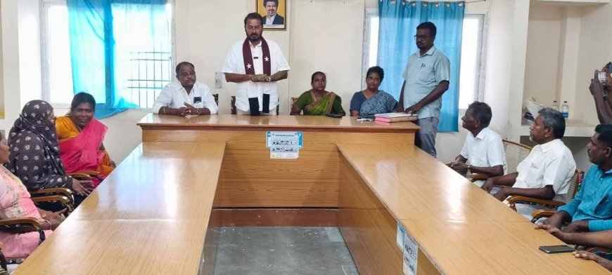 ஹைட்ரோ கார்பன் திட்டத்திற்கு எதிராக எம்எல்ஏ தமிமுன் அன்சாரி முன்னிலையில் தீர்மானம்