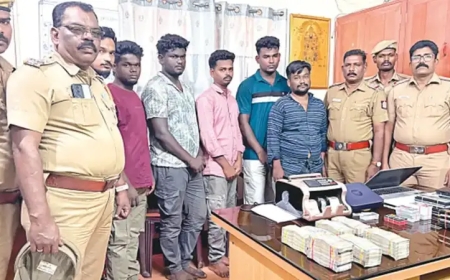 திருச்சியில் சட்டவிரோதப் பண பரிமாற்ற வழக்கில் 6 பேர் கைது: சர்வதேச ஹவாலா கும்பலுடன் தொடர்பு 