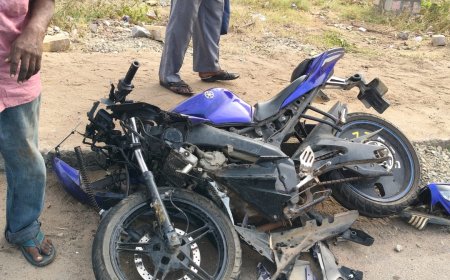 இரு வேறு விபத்துகளில் கல்லூரி மாணவர்- குழந்தை பலி: கல்லூரி திறக்கும் முதல் நாள், மாணவனுக்கு இறுதி நாளாக மாறிய துயரம் 