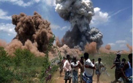 சிவகாசி அருகே பட்டாசு ஆலையில் வெடி விபத்து : 2 பேர் பலி 