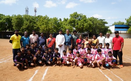 பொன்மலைப்பட்டி திருஇருதய பள்ளியில் குறுவட்ட அளவிலான கோ-கோ போட்டிகள்; 30 பள்ளிகள் பங்கேற்பு
