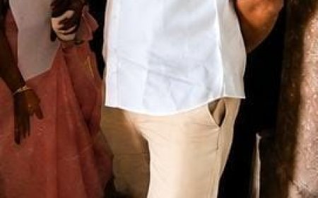 ஸ்ரீரங்கம் கோபுரத்தில் ஷூவுடன் ஆய்வு நடத்திய அமைச்சர் ரமேஷ்; இந்து அமைப்பினர் கண்டனம்