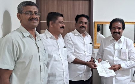 ஆசிரியர்களின் கோரிக்கைகளை நிறைவேற்றாவிட்டால் போராட்டம்; தமிழ்நாடு தொடக்கப்பள்ளி ஆசிரியர் கூட்டணியினர் 