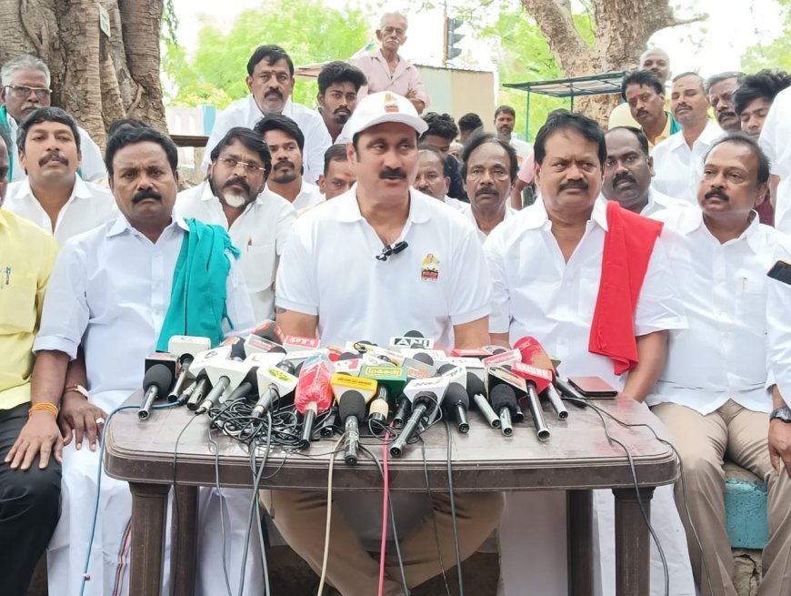 மேகேதாட்டு அணை கட்ட கர்நாடகா தீவிரம் காட்டும் நிலையில் தமிழகத்தில் எம்எல்ஏக்களை விலைக்கு வாங்கும் அவலம் - அன்புமணி ராமதாஸ் 