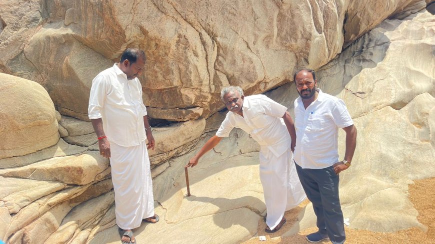 மேகேதாட்டுவில் படிக்கட்டுகள், இரும்புக் கம்பிகள் அமைப்பு அணை கட்டுமானத்திற்கு அடையாளம் - பி.ஆர்.பாண்டியன்