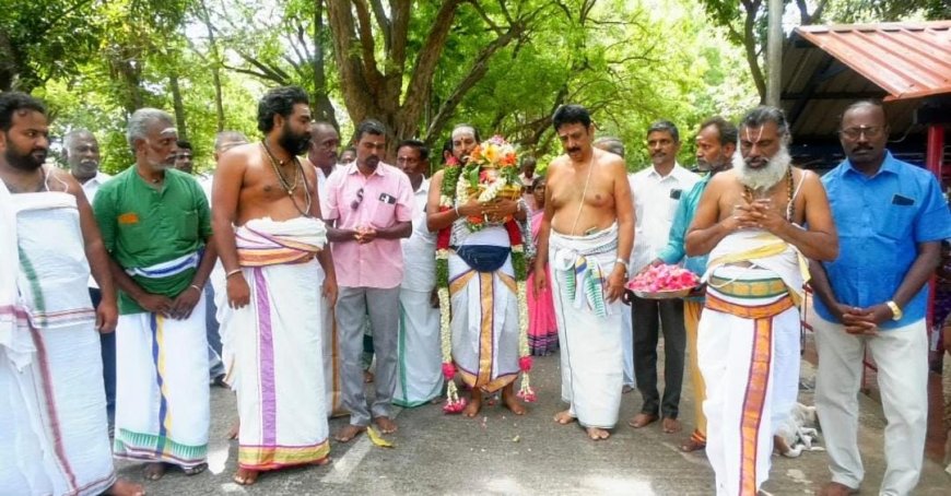 நீர்வளம் பெருக, விவசாயம் செழிக்க காவிரி தாய்க்கு சிறப்பு வேள்வி யாகம்