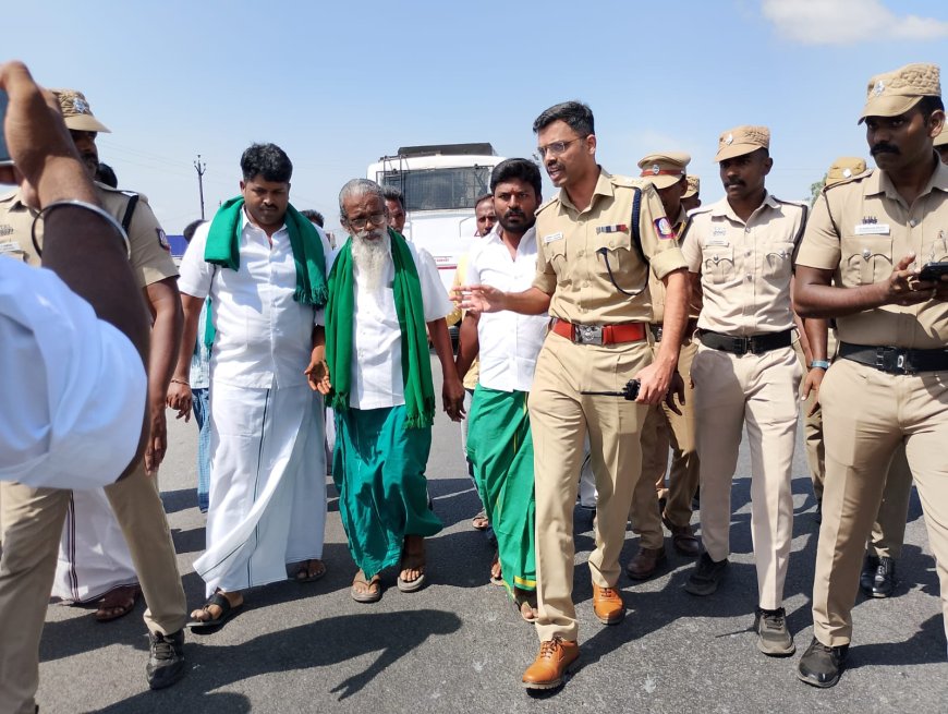 ஏரி மணல் திட்டில் இளம்பெண் கொடூரக் கொலை; திருச்சி சென்னை தேசிய நெடுஞ்சாலையில் கிராம மக்கள் சாலை மறியல்