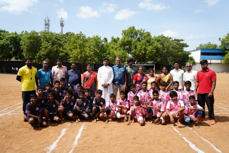 பொன்மலைப்பட்டி திருஇருதய பள்ளியில் குறுவட்ட அளவிலான கோ-கோ போட்டிகள்; 30 பள்ளிகள் பங்கேற்பு