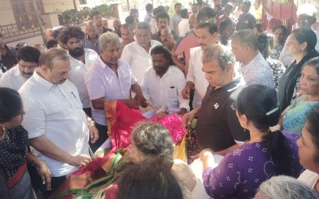 கிறிஸ்தவ நல்லெண்ண இயக்க தலைவர் இனிகோவின் சகோதரி காலமானார் ; பொதுமக்கள், அரசியல் கட்சியினர் அஞ்சலி