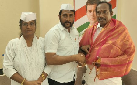 திருச்சி வடக்கு மாவட்ட சேவா தள தலைவராக அன்பில் சி. விக்னேஷ் நியமனம்