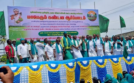 தேர்தல் வாக்குறுதி அடிப்படையில் உரிய விலை கொடுக்க வேண்டும்- புள்ளம்பாடியில் பி.ஆர். பாண்டியன் 