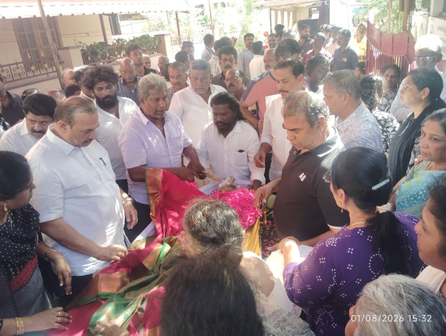 கிறிஸ்தவ நல்லெண்ண இயக்க தலைவர் இனிகோவின் சகோதரி காலமானார் ; பொதுமக்கள், அரசியல் கட்சியினர் அஞ்சலி