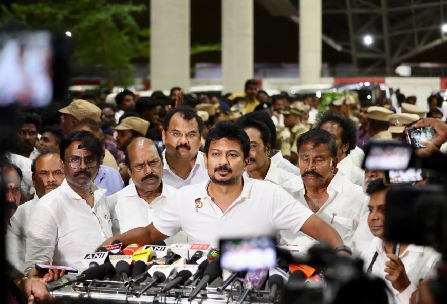 காவிரி பிரச்னையை திசைதிருப்பவே கைது: நான் புறமுதுகிட்டு ஓடுபவன் அல்ல- உதயநிதி 