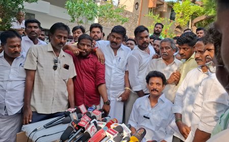 டார்கெட் நீங்கள் கிடையாது; அவர்தான். அவர் பெயரைச் சொல்லுங்கள்; உங்களை விட்டுவிடுகிறேன்’ என்ற வகையில் விசாரணை நடத்தக் கூடாது- அன்பில் மகேஷ்